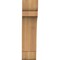 Ekena Millwork 4"W x 8"D x 16"H Olympic Rough Sawn Knee Brace, Western Red Cedar BRC04X08X16OLY00RWR - alternate 4